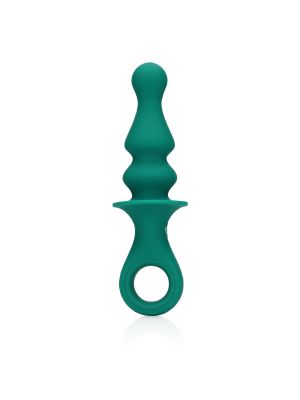 Pawn Shaped Anal Vibrator - Peacock Plume