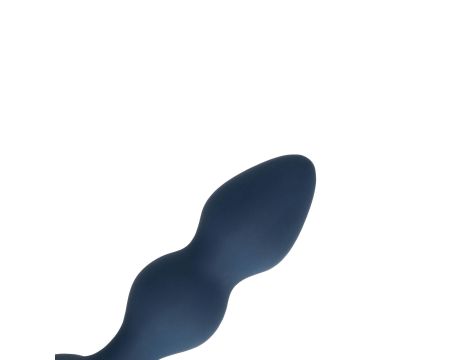 Teardrop Shaped Anal Plug - Small - Baltic Blue - 4