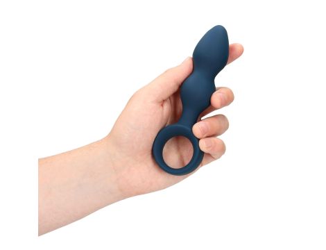 Teardrop Shaped Anal Plug - Medium - Baltic Blue - 8