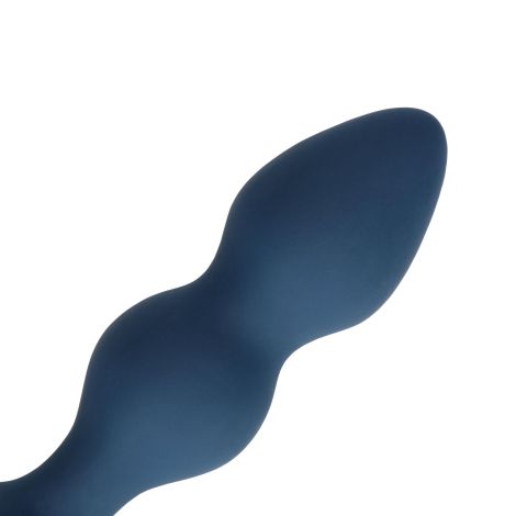 Teardrop Shaped Anal Plug - Large - Baltic Blue - 7