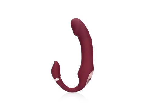 Bendable Vibrating Strapless Strap-on - 6