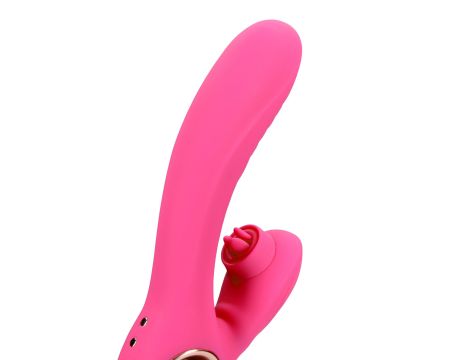 Tongue Flickering and Heating Rabbit Vibrator - 7