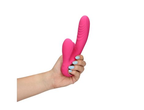 Tongue Flickering and Heating Rabbit Vibrator - 12