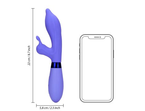 Silicone Pointed Rabbit Vibrator - 11