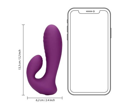 Ultra Soft Silicone G-Spot Vibrator - 12