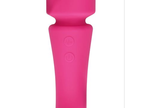 Ultra Soft Silicone Double-Sided Wand Vibrator - 10