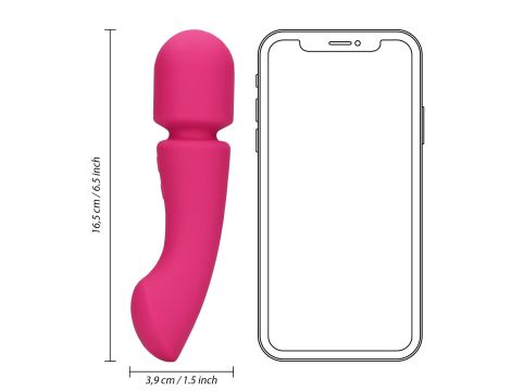 Ultra Soft Silicone Double-Sided Wand Vibrator - 11