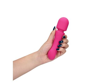 Ultra Soft Silicone Double-Sided Wand Vibrator - 12