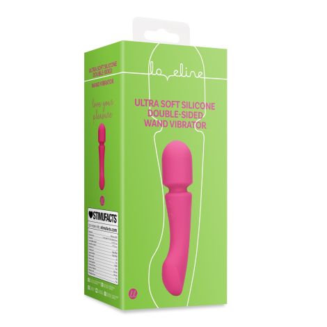 Ultra Soft Silicone Double-Sided Wand Vibrator - 2