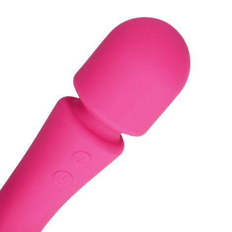 Ultra Soft Silicone Double-Sided Wand Vibrator - 7