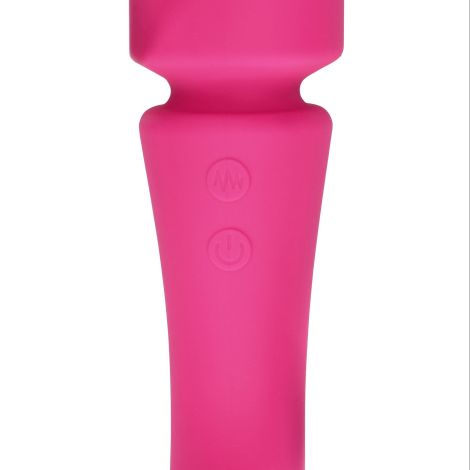 Ultra Soft Silicone Double-Sided Wand Vibrator - 10