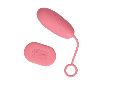 Ultra Soft Silicone Egg Vibrator with Remote Control - 3