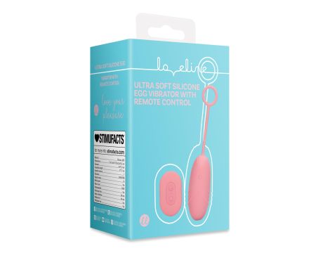 Ultra Soft Silicone Egg Vibrator with Remote Control - 4