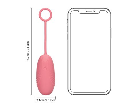 Ultra Soft Silicone Egg Vibrator with Remote Control - 10