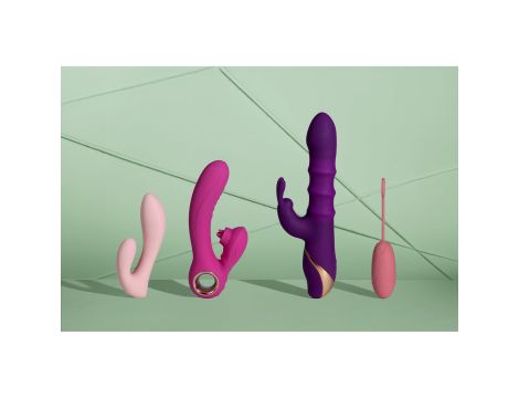 Ultra Soft Silicone Egg Vibrator with Remote Control - 12