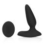 Smooth Vibrating Anal Plug with Remote Control - 2