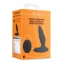 Smooth Vibrating Anal Plug with Remote Control - 3