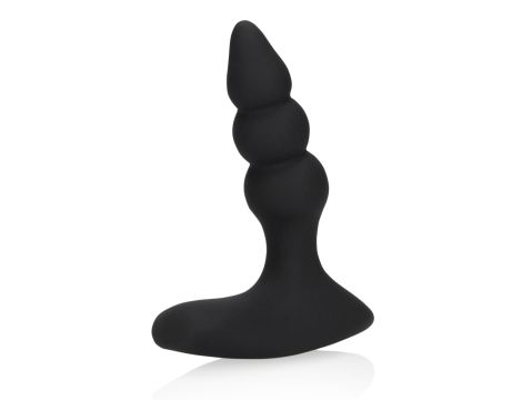 Beaded Vibrating Anal Plug with Remote Control - 5