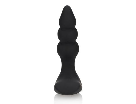 Beaded Vibrating Anal Plug with Remote Control - 6