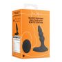 Beaded Vibrating Anal Plug with Remote Control - 3