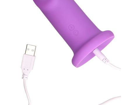 Ultra Soft Silicone Rotating G-Spot Vibrator - 9