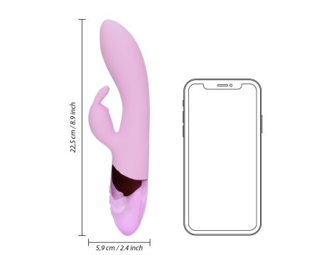 Ultra Soft Silicone Rabbit Vibrator - 10