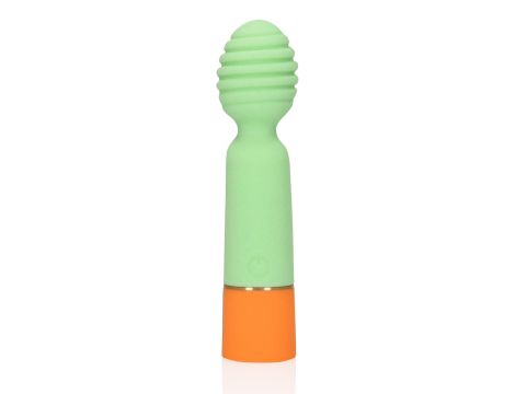 Ribbed Mini Vibrator with USB Charger