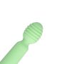 Ribbed Mini Vibrator with USB Charger - 7