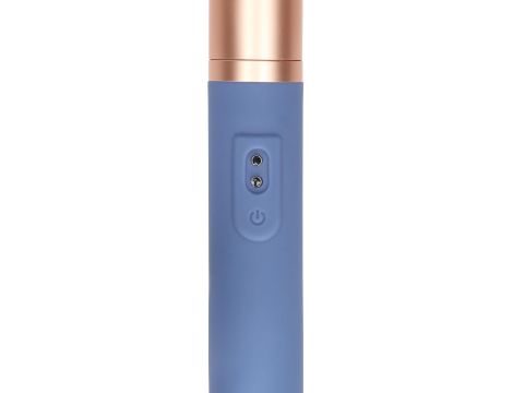 Travel Vibrator with Lube Compartment and Pump - 10