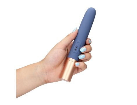 Travel Vibrator with Lube Compartment and Pump - 13