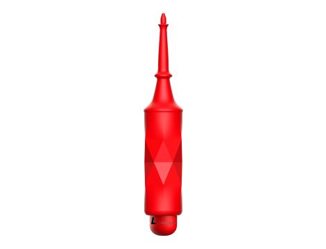 Circe - ABS Bullet With Sleeve - 10-Speeds - Red - 2