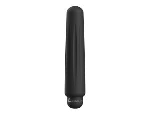 Delia - ABS Bullet With Sleeve - 10-Speeds - Black - image 2