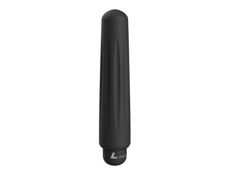 Delia - ABS Bullet With Sleeve - 10-Speeds - Black - 3