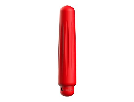 Delia - ABS Bullet With Sleeve - 10-Speeds - Red - 2