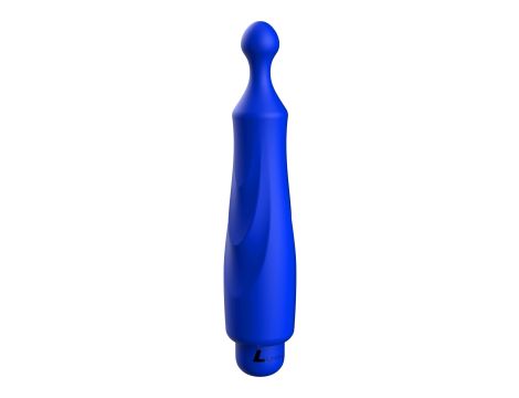 Dido - ABS Bullet With Sleeve - 10-Speeds - Royal Blue - 3