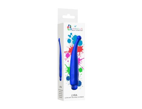 Lyra - ABS Bullet With Sleeve - 10-Speeds - Royal Blue