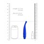 Lyra - ABS Bullet With Sleeve - 10-Speeds - Royal Blue - 6