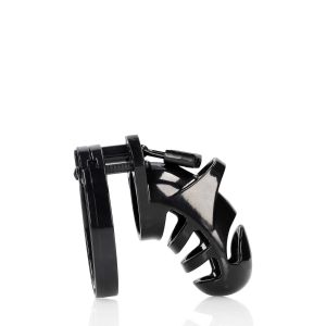 Model 25 - Chastity Cage - 3.5'' / 9 cm - Black - image 2