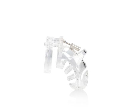 Model 25 - Chastity Cage - 3.5'' / 9 cm - Transparent