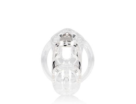 Model 25 - Chastity Cage - 3.5'' / 9 cm - Transparent - 3