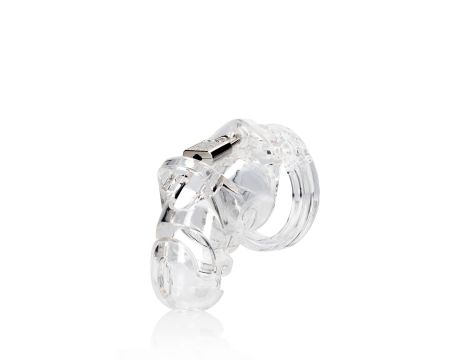 Model 25 - Chastity Cage - 3.5'' / 9 cm - Transparent - 4