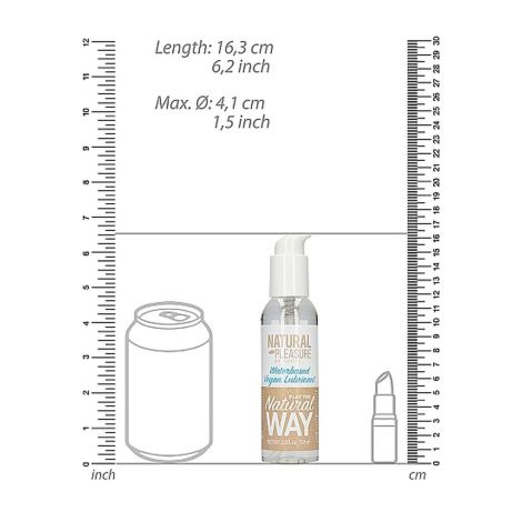 Waterbased Vegan Lubricant - 150 ml - 2