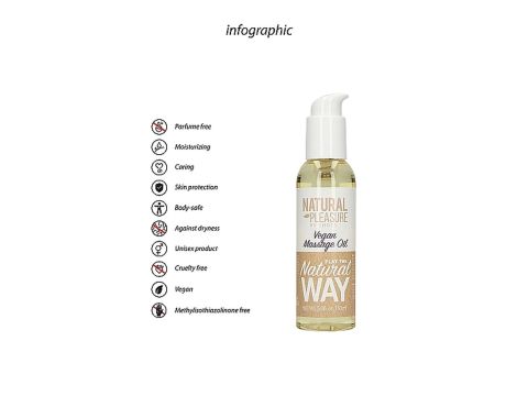 Vegan Massage Oil - 150 ml - 6