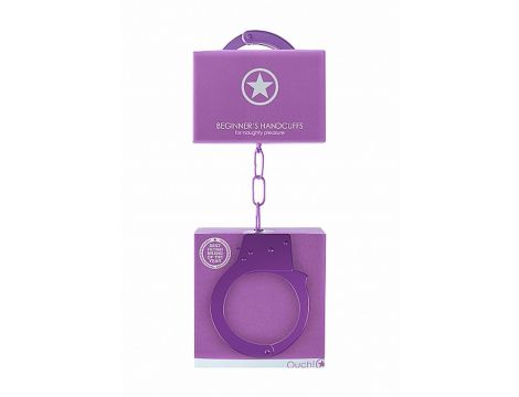 Beginner""s Handcuffs - Purple - 2