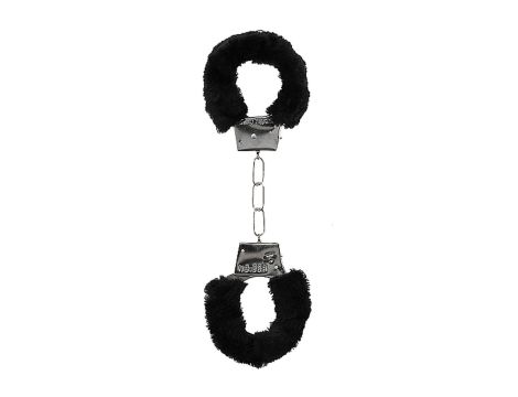 Beginner""s Handcuffs Furry - Black - 5