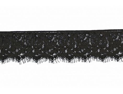 Mystere Lace Mask - Black - 2