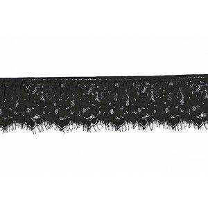 Mystere Lace Mask - Black - image 2