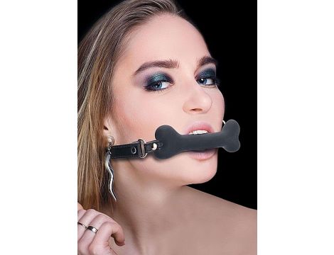 Ouch! Bone Gag - Black