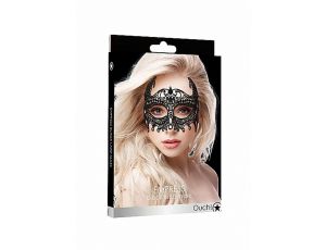 Empress Black Lace Mask - Black - image 2