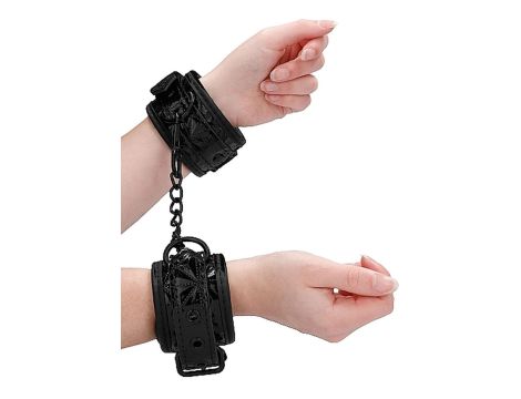 Luxury Hand Cuffs - Black - 8